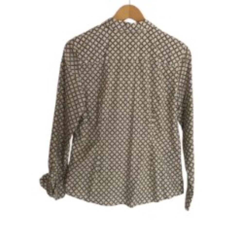 Talbots Chain Link Non-Iron Perfect Button Down S… - image 4